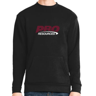 Pro Resources - Unisex Long Sleeve Crew with Pocket Thumbnail